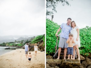 Hawaii beach family Session